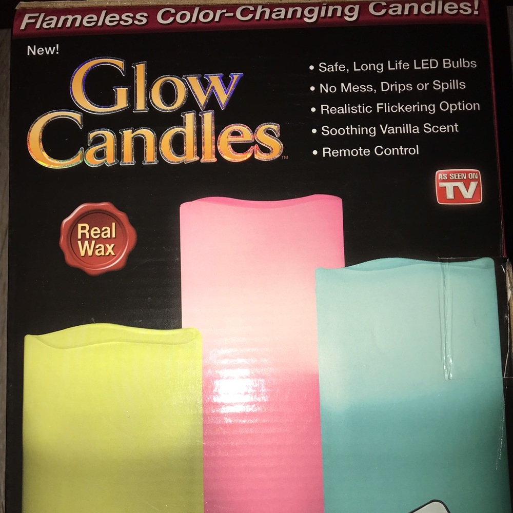 Flame less scented candles